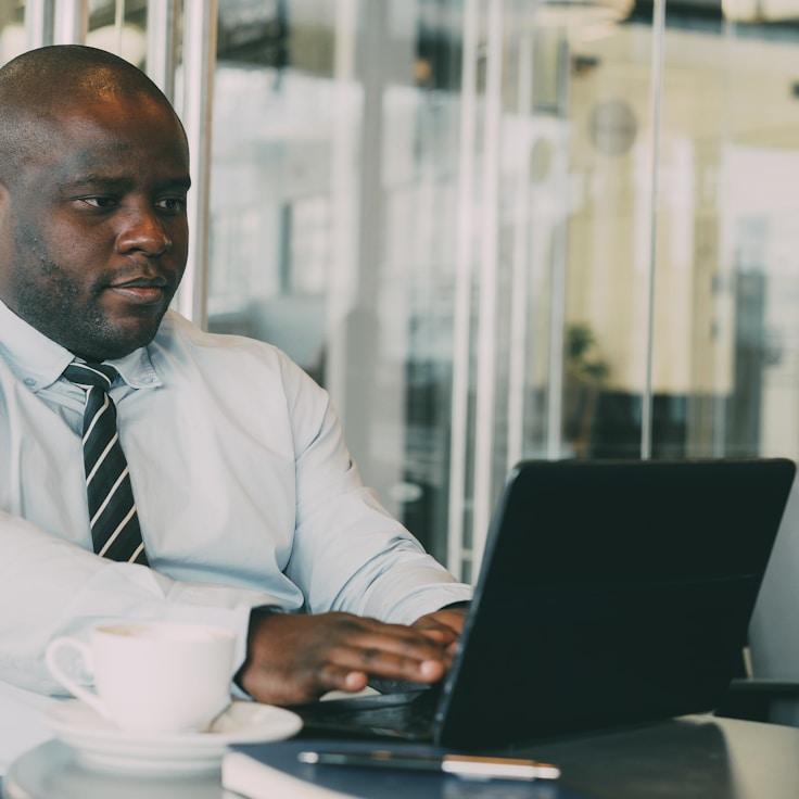 Mobile app project planning workspace with devices and development tools